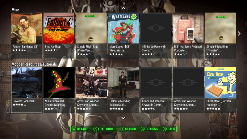 Illustration for article titled The Most Popular Fallout 4 Mods On Xbox One